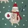 Christmas Print Baby Sleepsuit