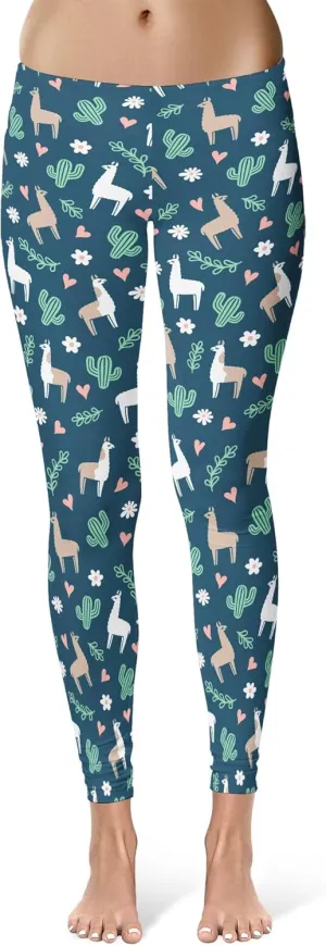 Crazy Dog T-Shirts Womens Funny Leggings Cute Elastic Tights for Ladies Workout Running Yoga Pants