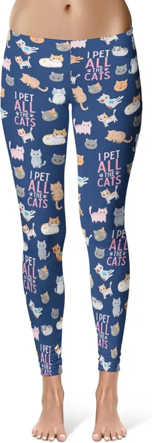 Crazy Dog T-Shirts Womens Funny Leggings Cute Elastic Tights for Ladies Workout Running Yoga Pants