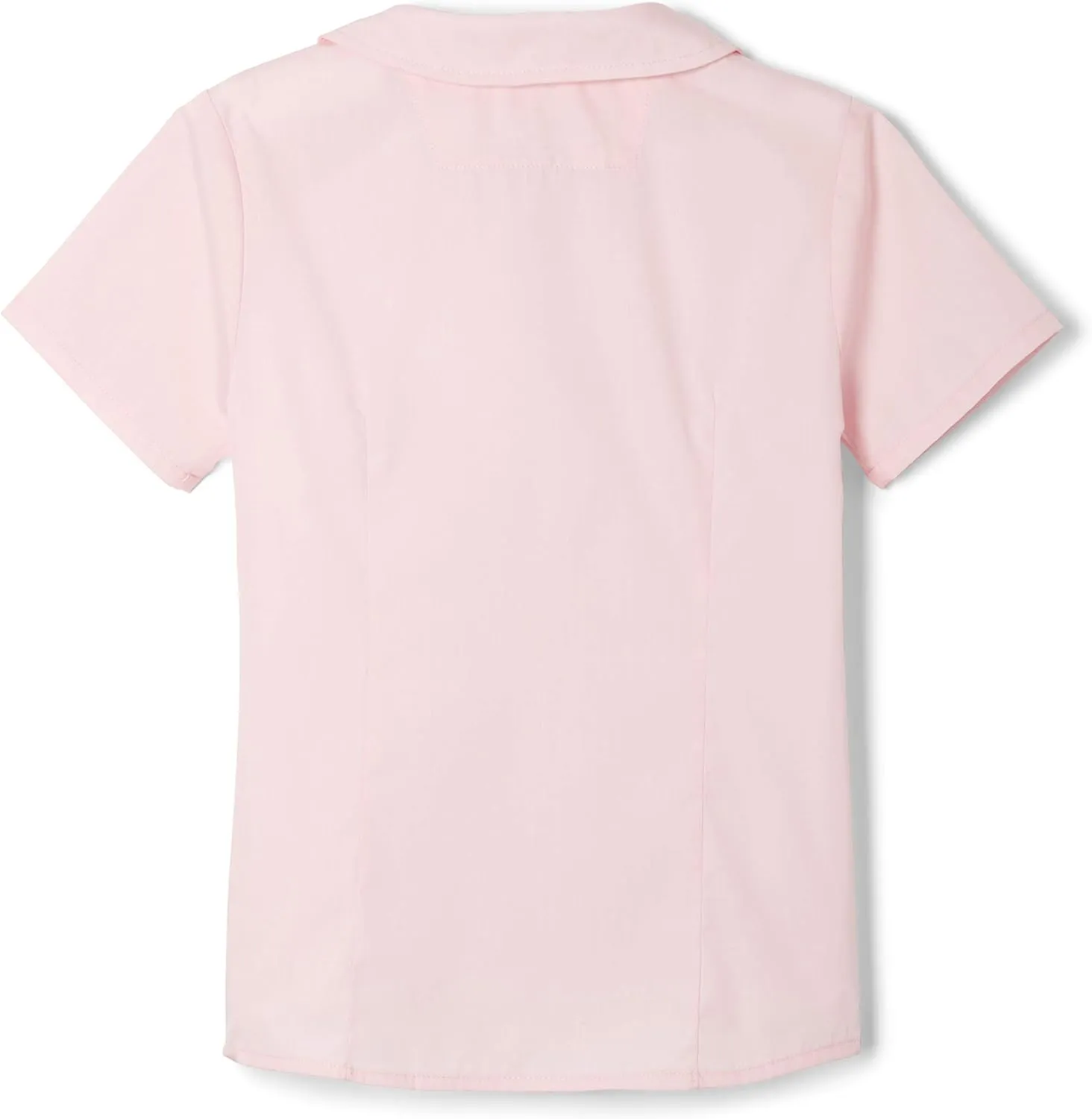 French Toast Girl's Short Sleeve Peter Pan Collar Blouse (Standard and Plus)
