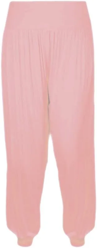 Girls Harem Pants Ali Baba Trousers Loose Casual Baggy Pant Dance Elastic Yoga Leggings Neon Flared Fancy Relaxed High Waist