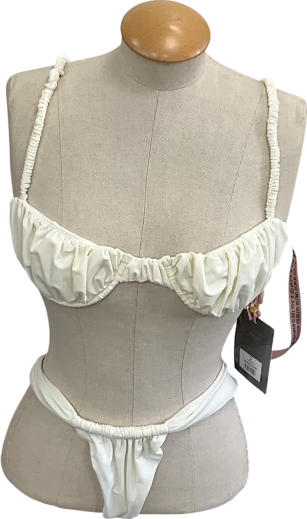 House of CB Cream Cassis Bikini UK S