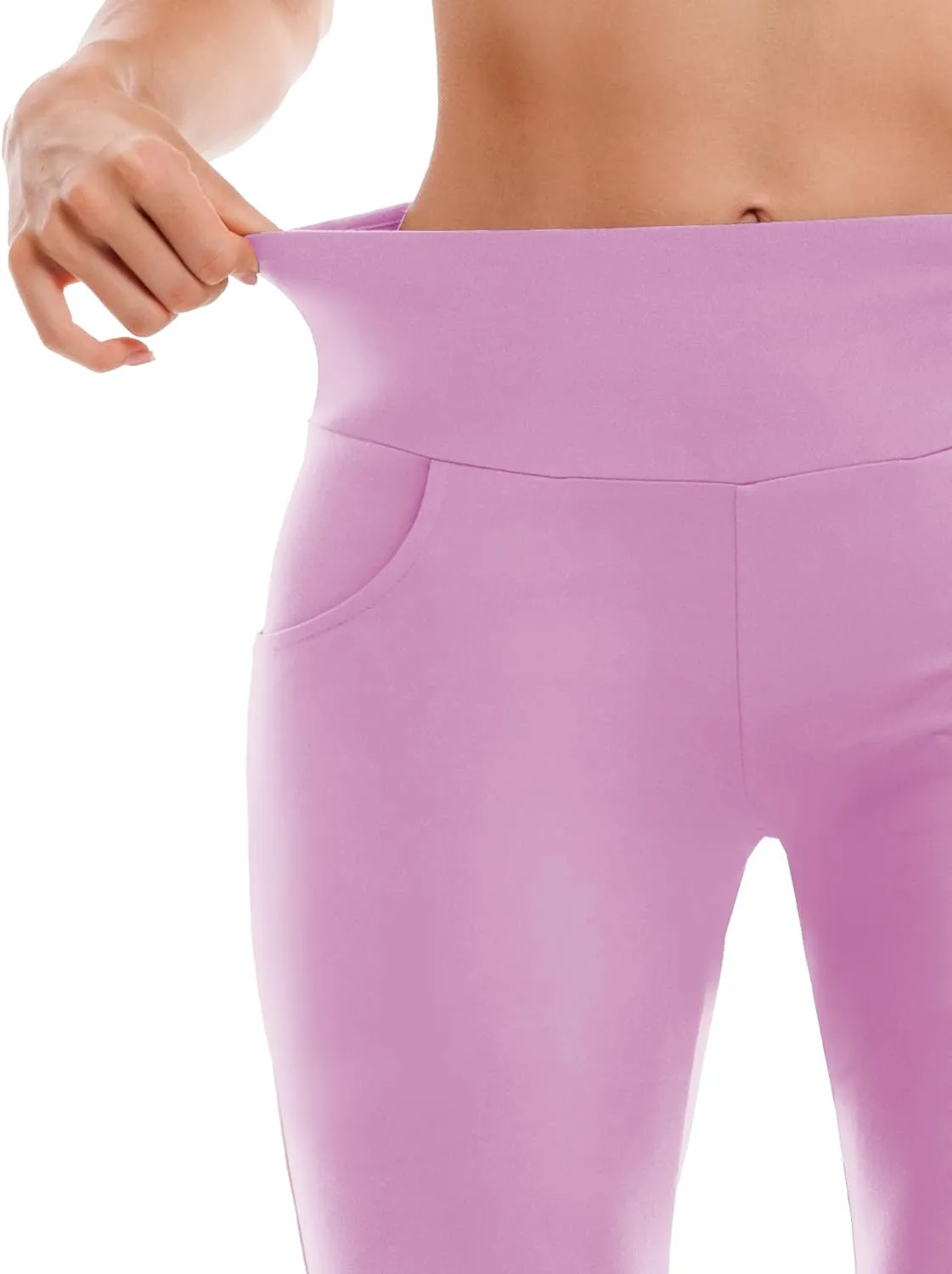 Ipletix Flare Leggings for Women-Bootcut Yoga Pants for Women High Waisted Flared Leggings Dress Pants