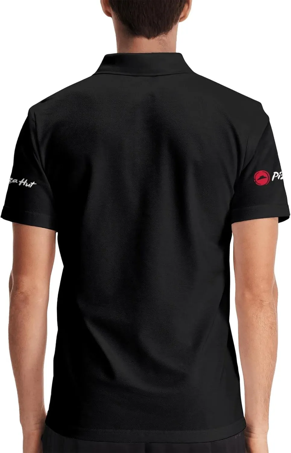 Mens Polo-Shirt T-Shirt Short Sleeve Crew Neck T Shirts for Men Work Uniform Funny Clothes