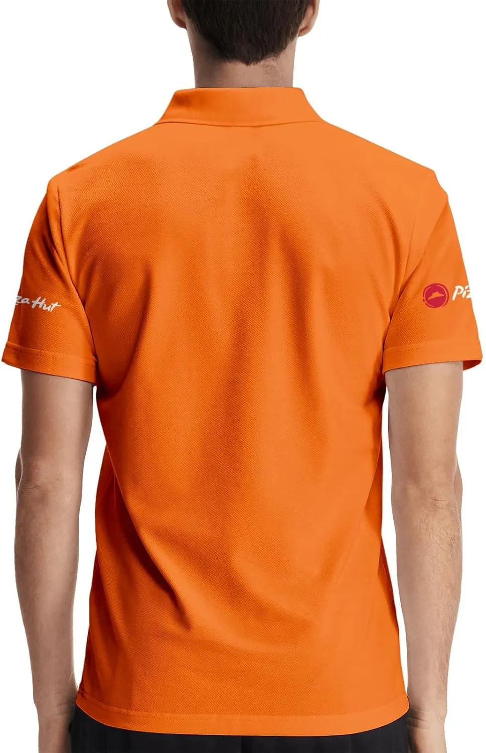 Mens Polo-Shirt T-Shirt Short Sleeve Crew Neck T Shirts for Men Work Uniform Funny Clothes