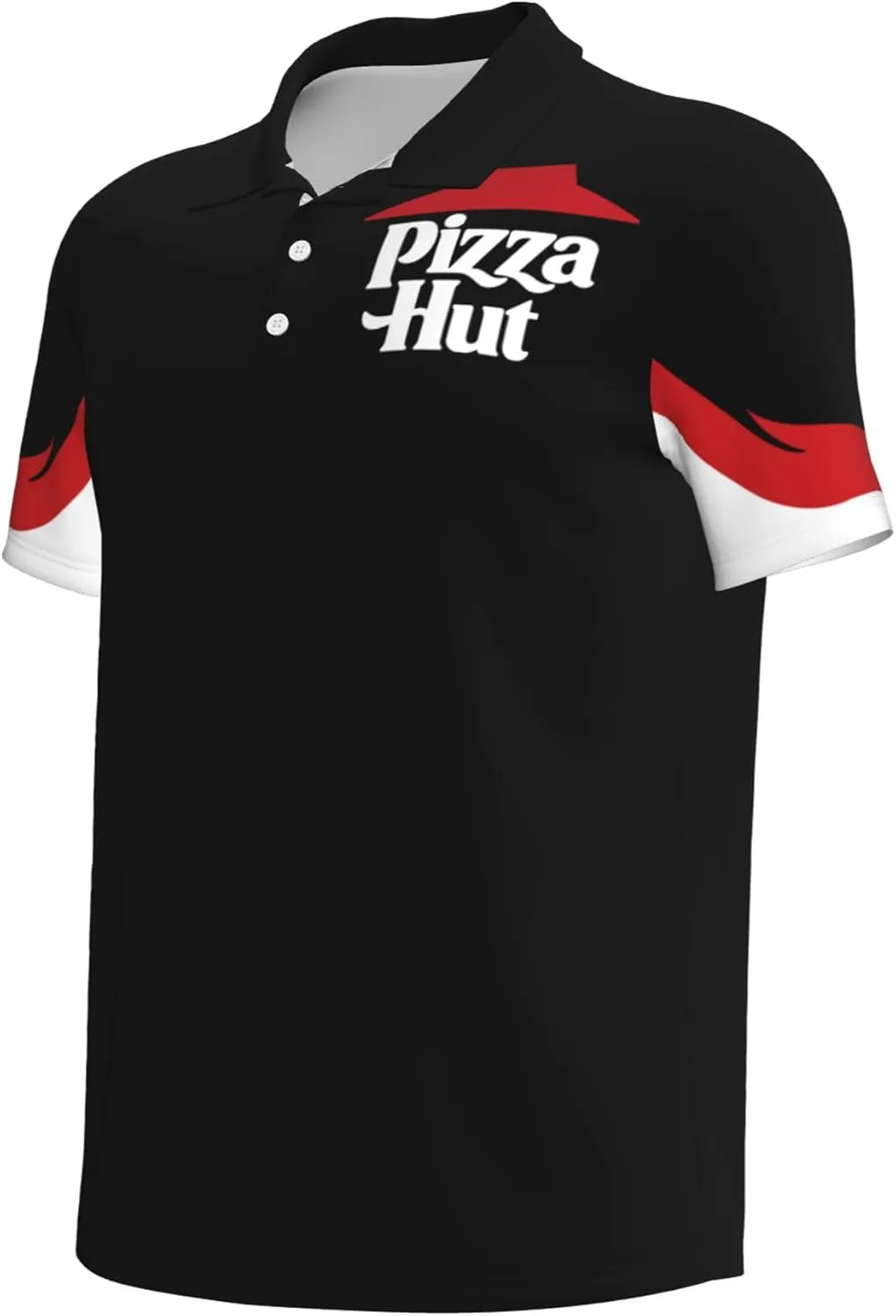 Mens Polo T-Shirt Short Sleeve Crew Neck T Shirts for Men Work Uniform Funny Clothes