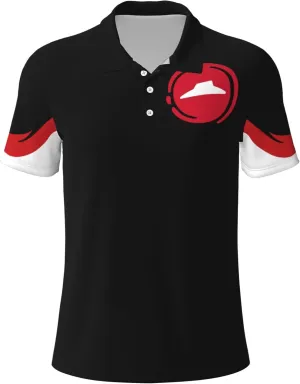 Mens Polo T-Shirt Short Sleeve Crew Neck T Shirts for Men Work Uniform Funny Clothes