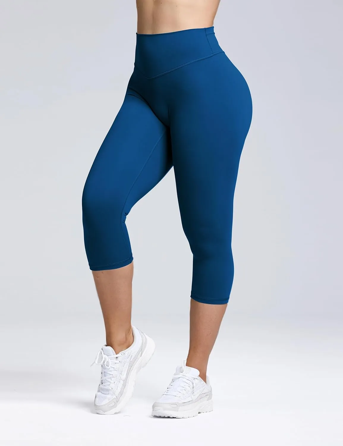 Olmlmt No Front Seam Workout Leggings for Women Tummy Control Butt Lifting Leggings Buttery Soft Gym Yoga Pants
