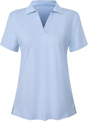 Women's Short Sleeve Golf Polo Shirts Tennis Shirts Sport T-Shirts Workout Tops
