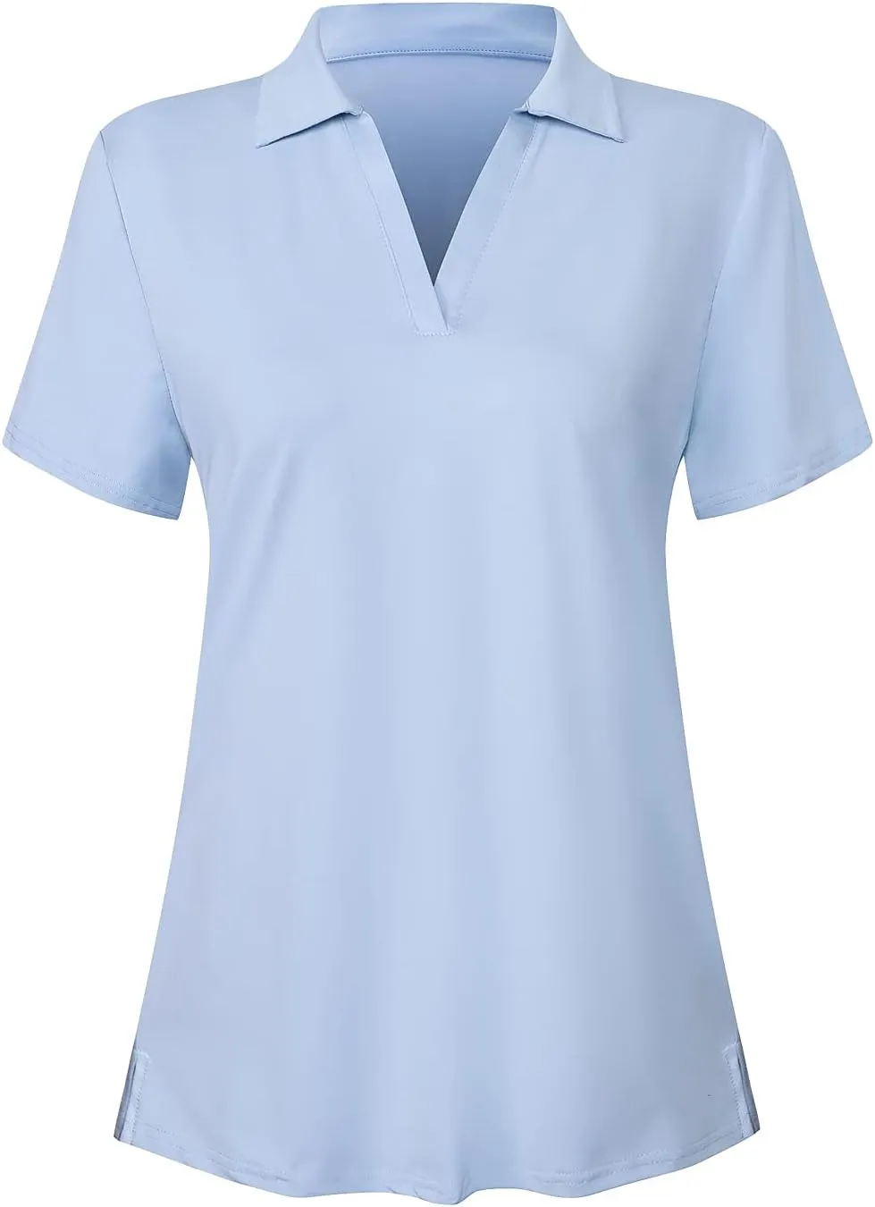 Women's Short Sleeve Golf Polo Shirts Tennis Shirts Sport T-Shirts Workout Tops