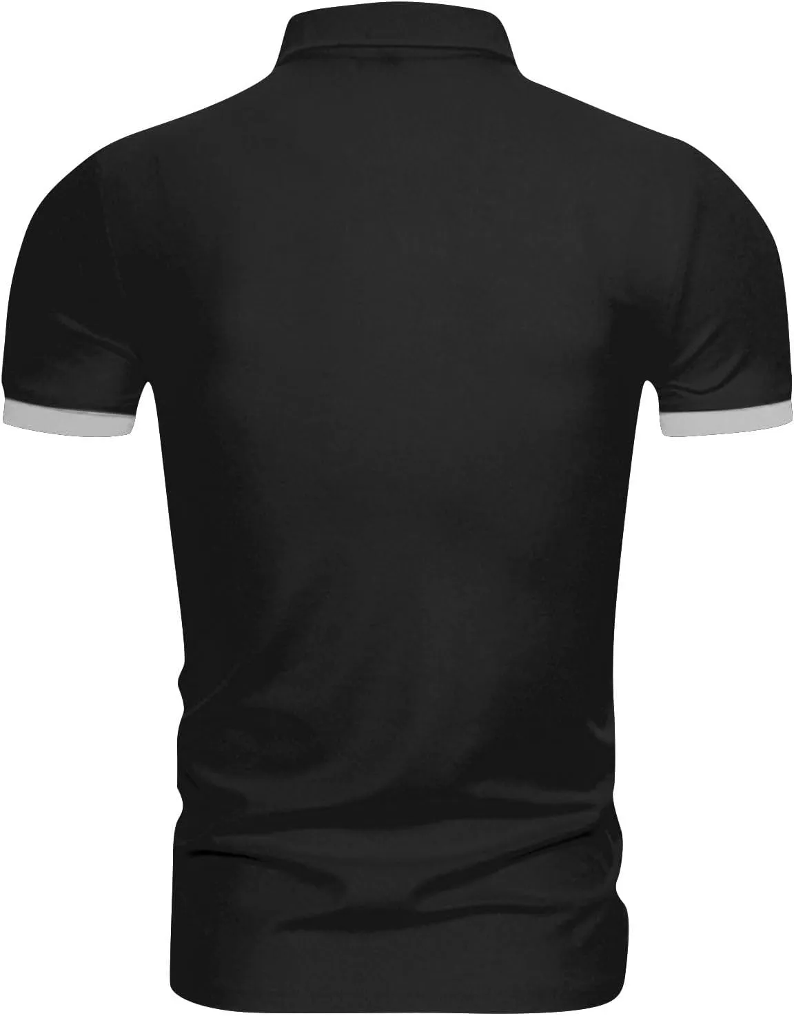Ymosrh Men's Summer Golf Polo Shirts Short Sleeve Tennis Shirts Casual T-Shirts Work Business Shirts, M-4XL